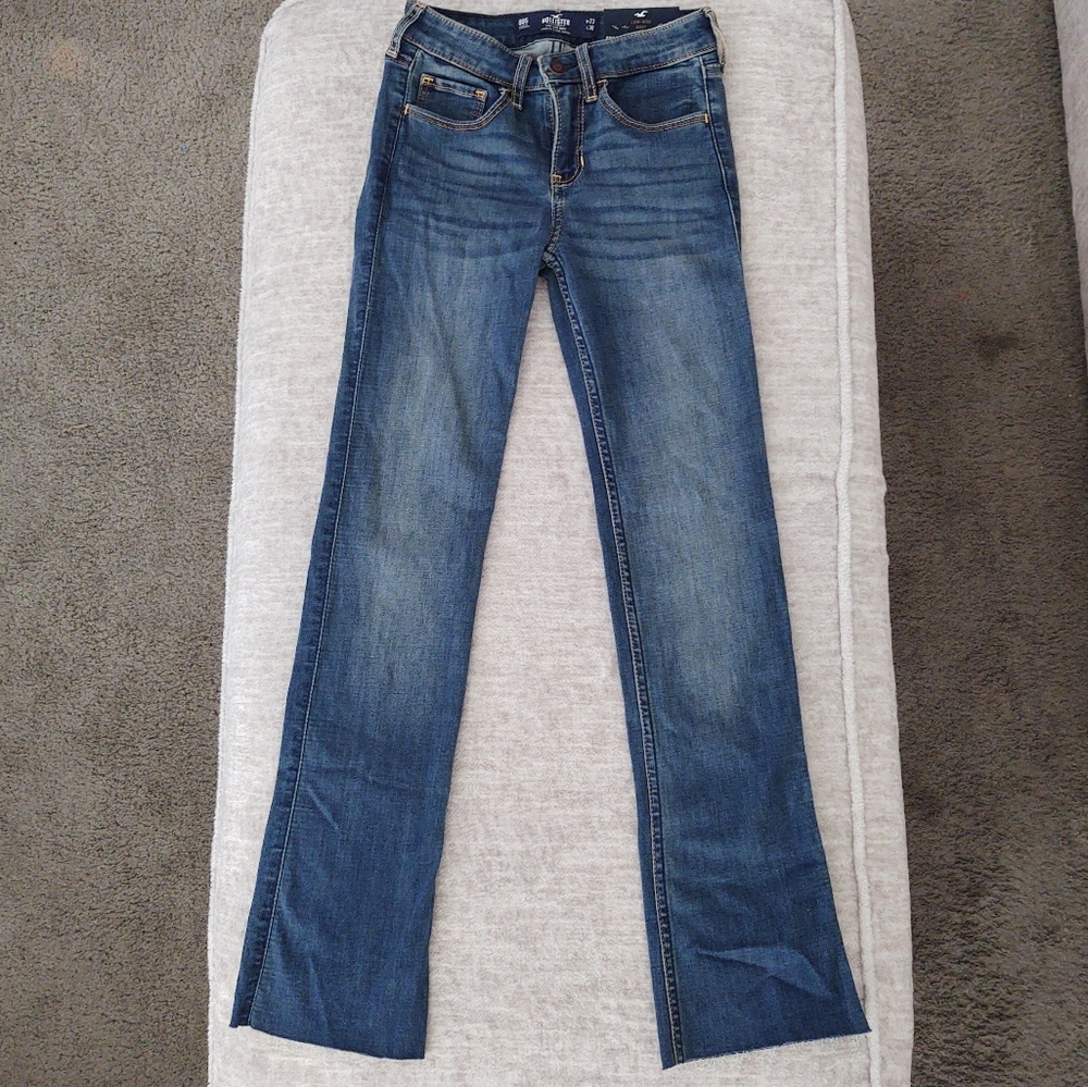 New Hollister Low Rise Boot Cut Jeans